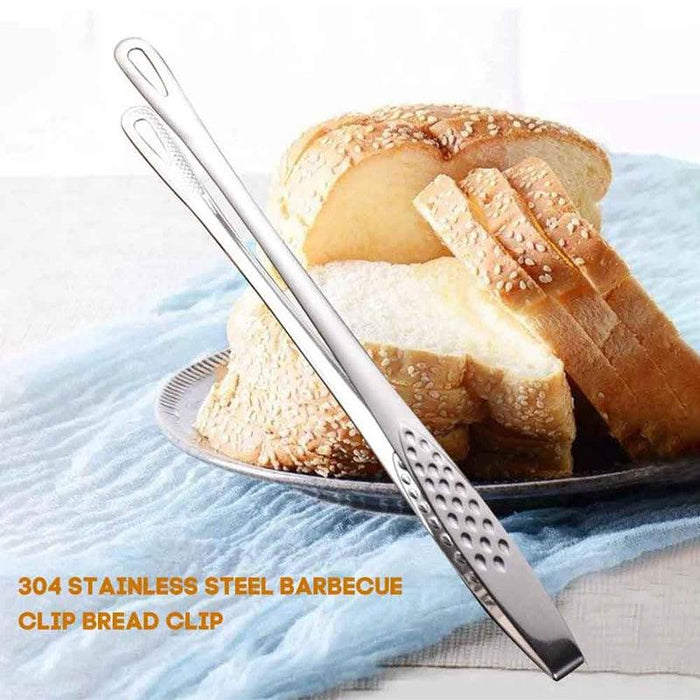 240/280mm Stainless Steel Barbecue Tongs