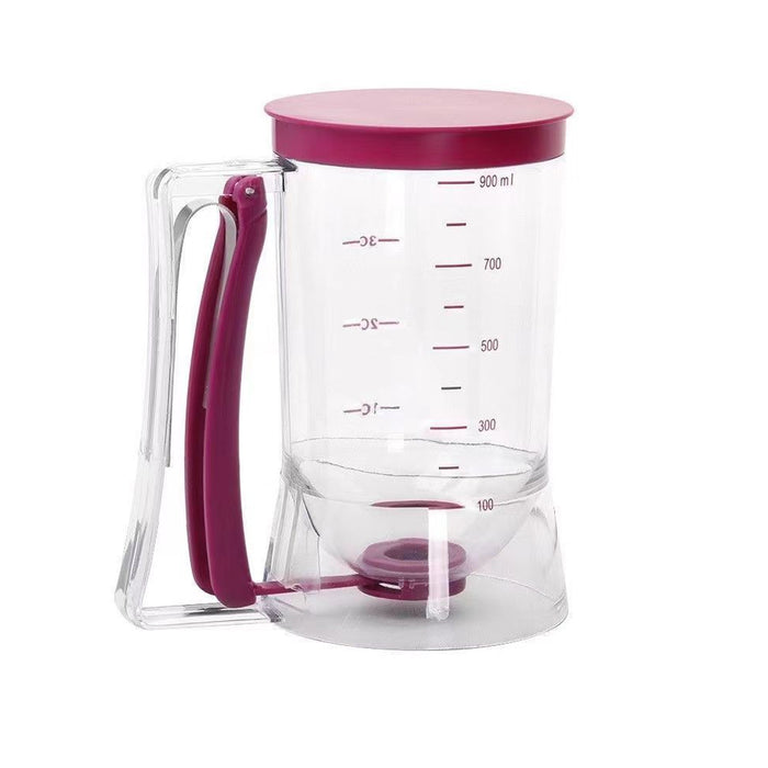 Batter Dispenser with Measuring Label, Purple