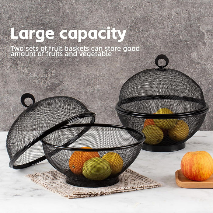 Multi-Function Fruit Basket With Lid