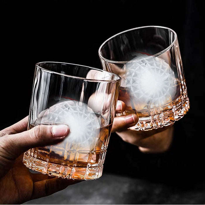 2pcs Silicone Ice Mold Tray for Whiskey Cocktails