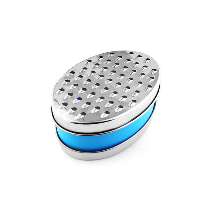 Stainless Steel Kitchen Cheese Grater with Container