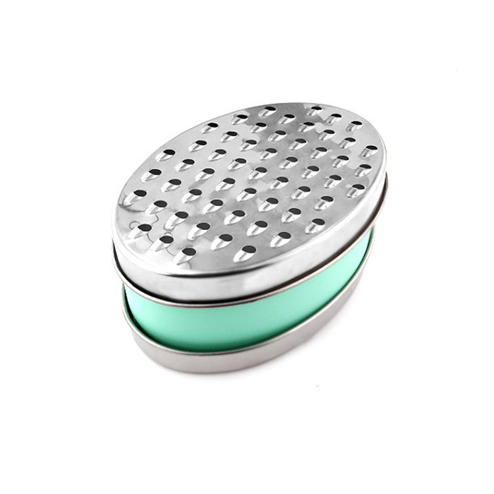 Stainless Steel Kitchen Cheese Grater with Container
