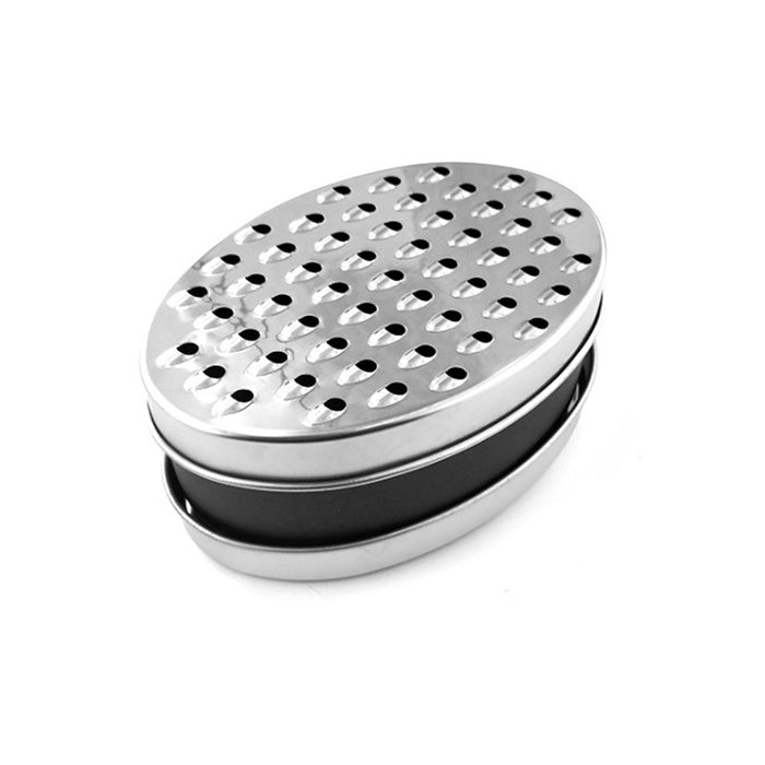 Stainless Steel Kitchen Cheese Grater with Container