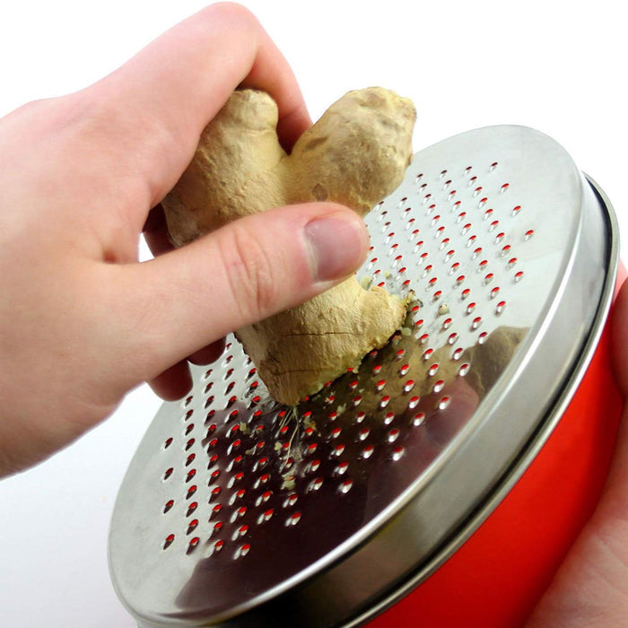 Stainless Steel Kitchen Cheese Grater with Container