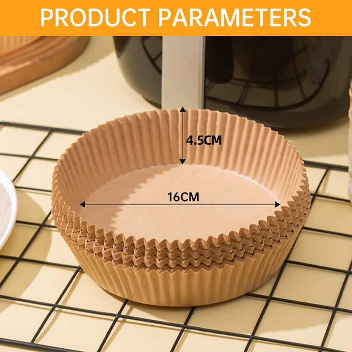 Air Fryer Disposable Paper Liner, 160mm