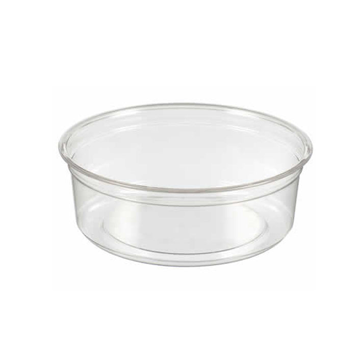 8oz Transparent Bowl Packing Boxes - 100pack