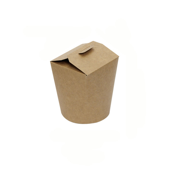 Portable Kraft Paper Lunch Box,16oz