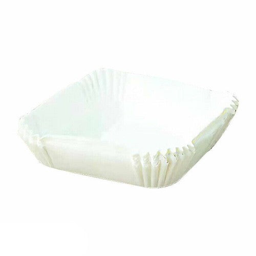 White Air Fryer Paper liners, 160mm, 50pack