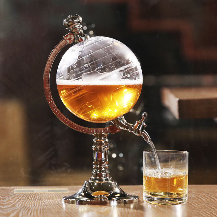 Earth-shaped Beverage Dispenser, 3.5L