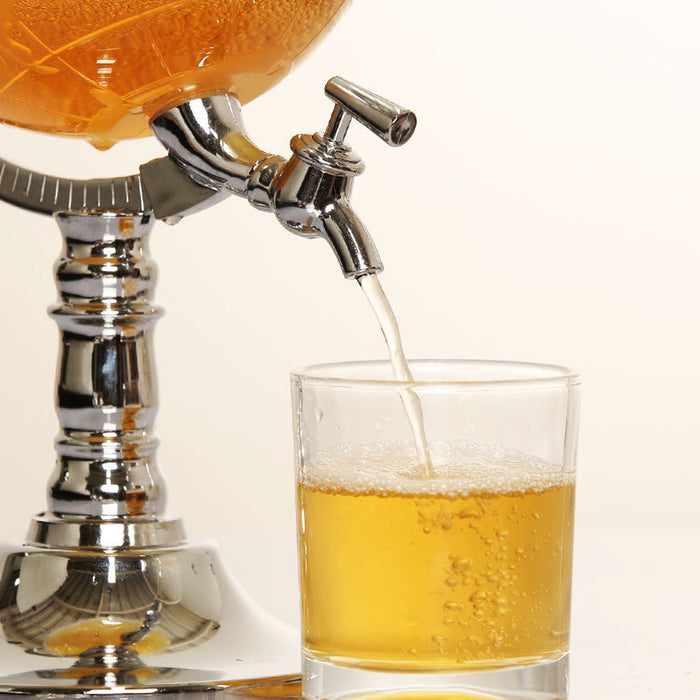 Earth-shaped Beverage Dispenser, 3.5L