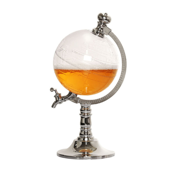 Earth-shaped Beverage Dispenser, 3.5L