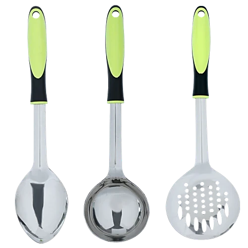 4 Restaurant-Serving Spoons & Ladles