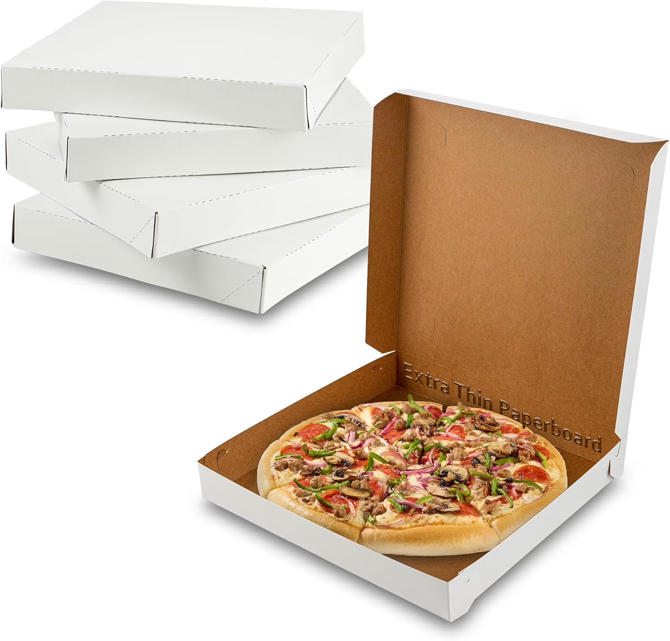 4 Restaurant-Pizza Boxes