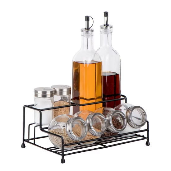 4 Restaurant-Oil & Condiment Bottle Racks