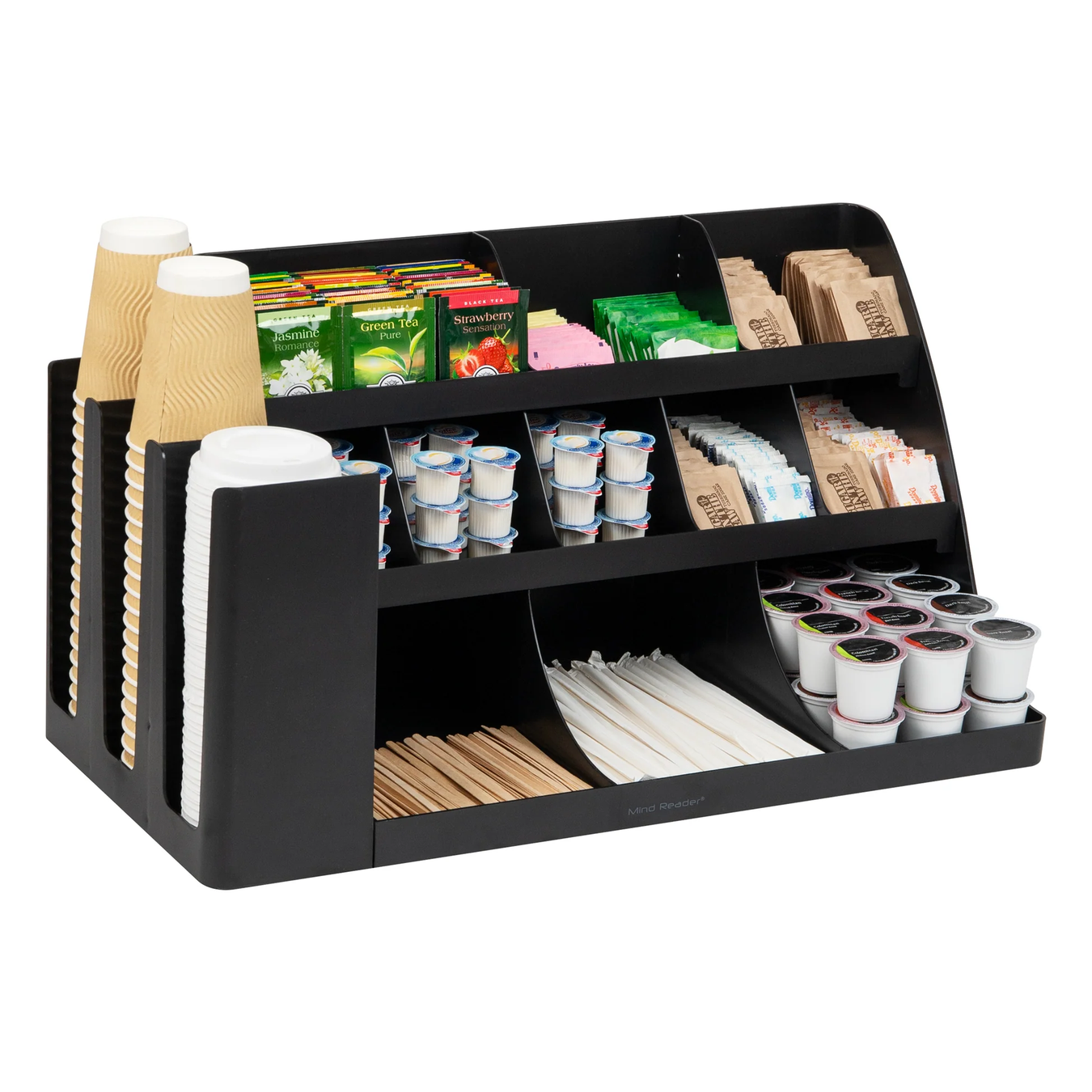 4 Restaurant-Countertop Organisers