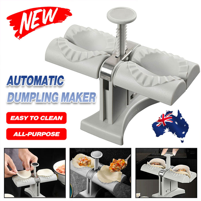 Double Head Automatic Dumpling Maker Mould Stainless Steel Press Tool