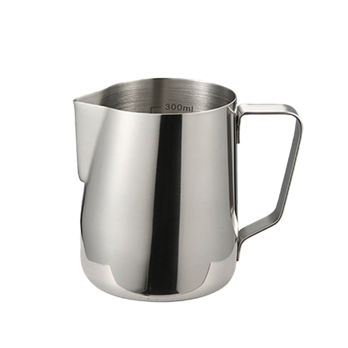 Stainless Steel Milk Frothing Pitcher 350ml 600ml Tapered Spout