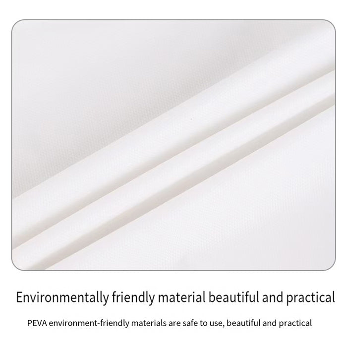 10 Pcs Round PEVA Tablecloths Waterproof Oil-Resistant 213 cm