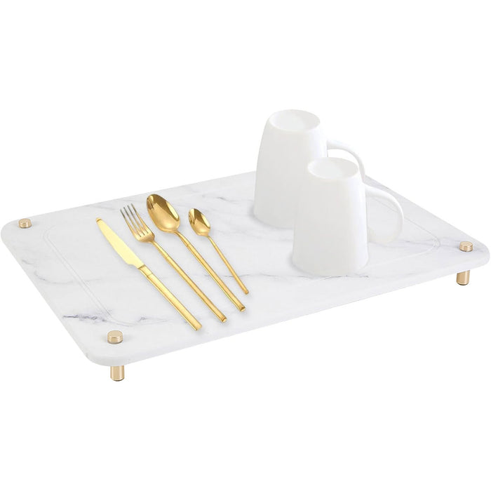 Diatom Mud Water-Draining Pad for Kitchen Faucet and Washbasin 30x40cm