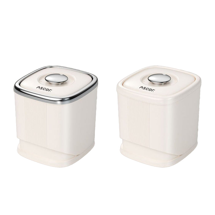 Rotating Rice Storage Container 6kg Airtight with Time Dial