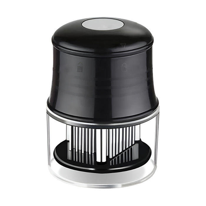56 Pin Meat Tenderizer with Lock Mechanism Black