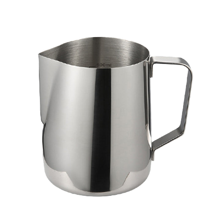 Stainless Steel Milk Frothing Pitcher 350ml 600ml Tapered Spout