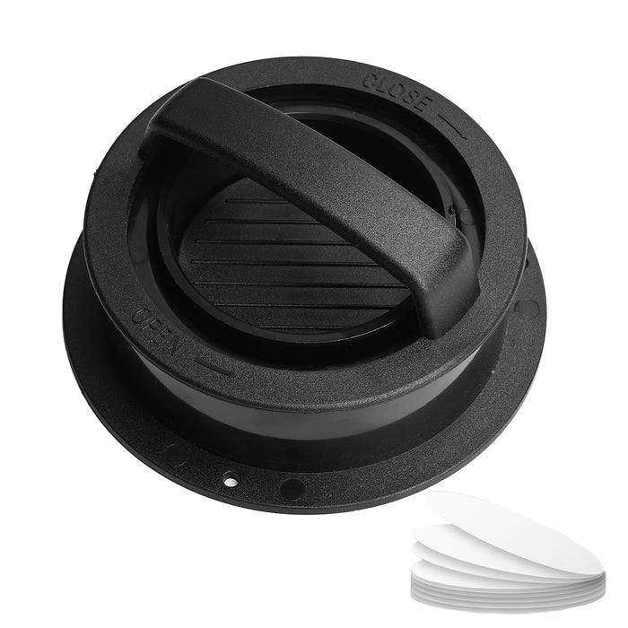 3 In 1 Hamburger Press with 100 Greaseproof Papers Black