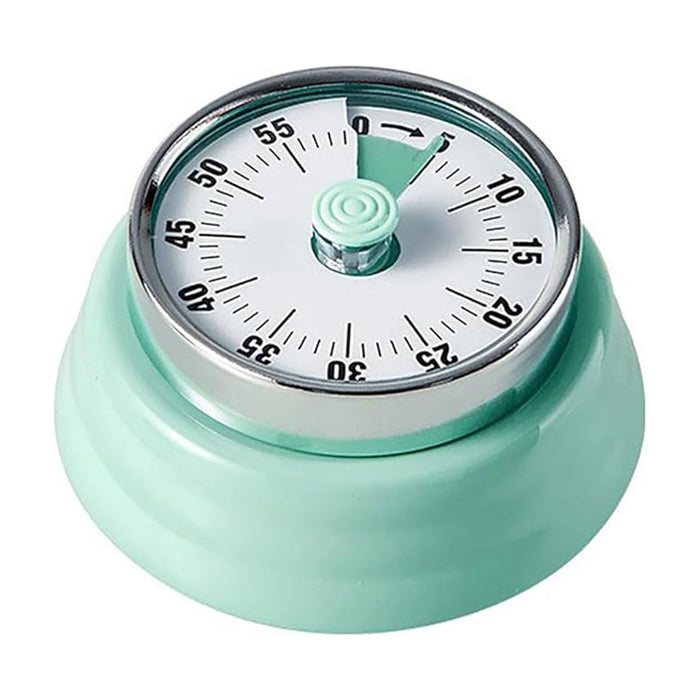 Stainless Steel Magnetic Mechanical Kitchen Countdown Timer