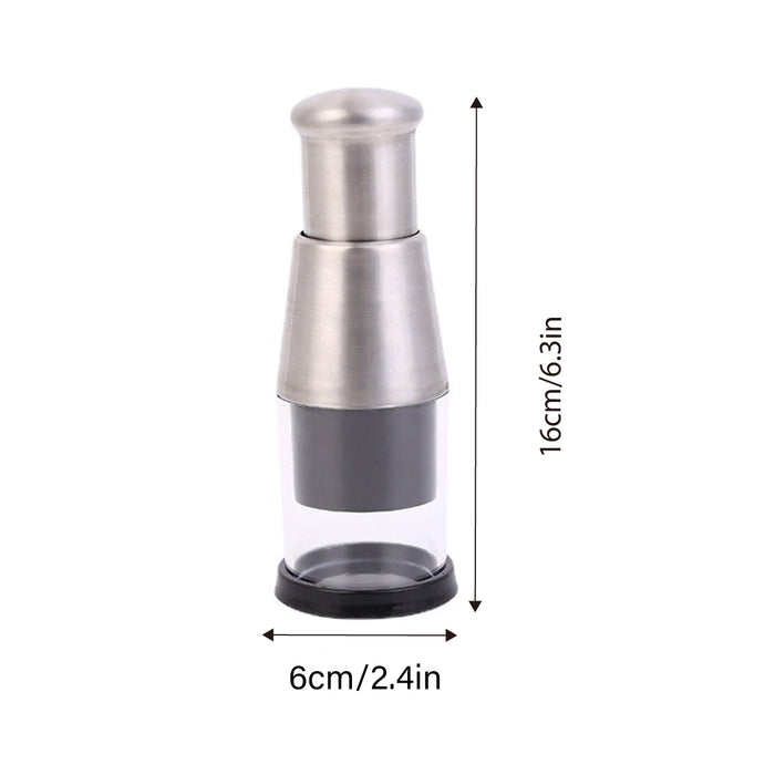 Manual Garlic Press Crusher 304 Stainless Steel BPA-Free 16 x 6 cm