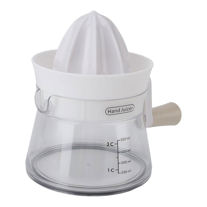 Manual Juice Extractor with 500ml Capacity Ergonomic Design