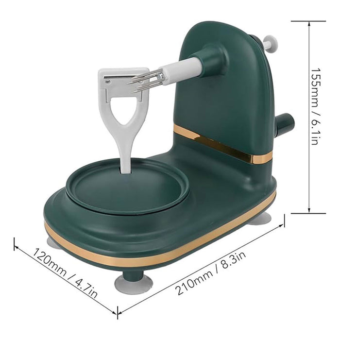Manual Fruit and Vegetable Peeler with Stainless Steel Blade