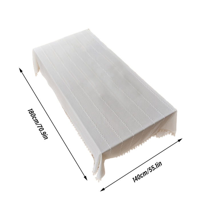 Rectangular Tablecloth, Dining Table Cover, Waterproof