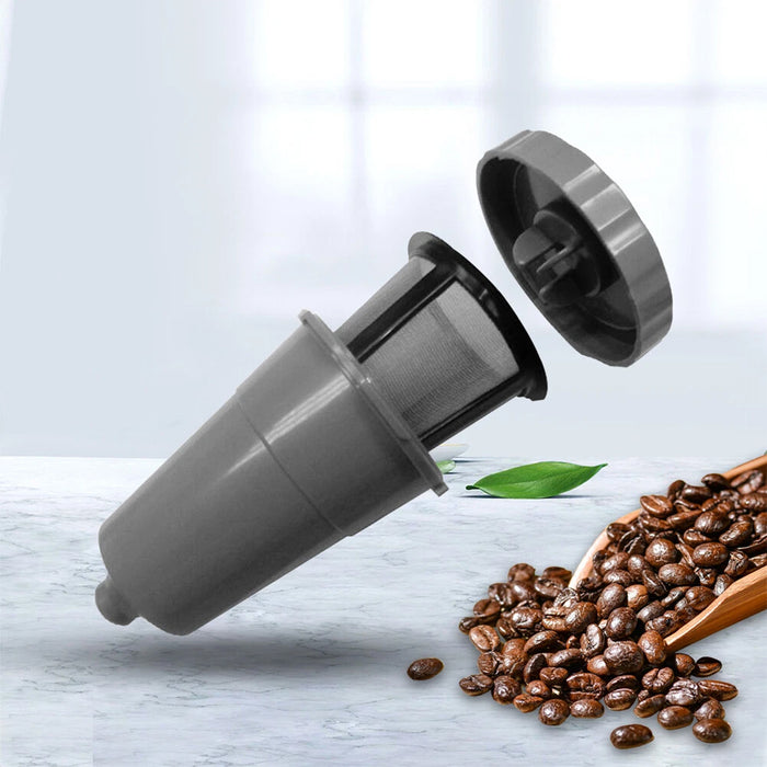 3 Pcs Reusable K Cup Coffee Filters Stainless Steel Mesh