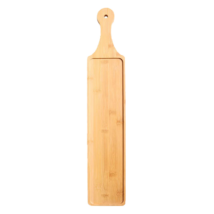 Long Wooden Serving Tray with Handle 60 x 11.5 cm for Hot Pot