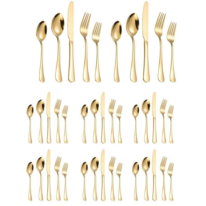 20 Or 40 Pcs Stainless Steel Cutlery Set Polished Finish