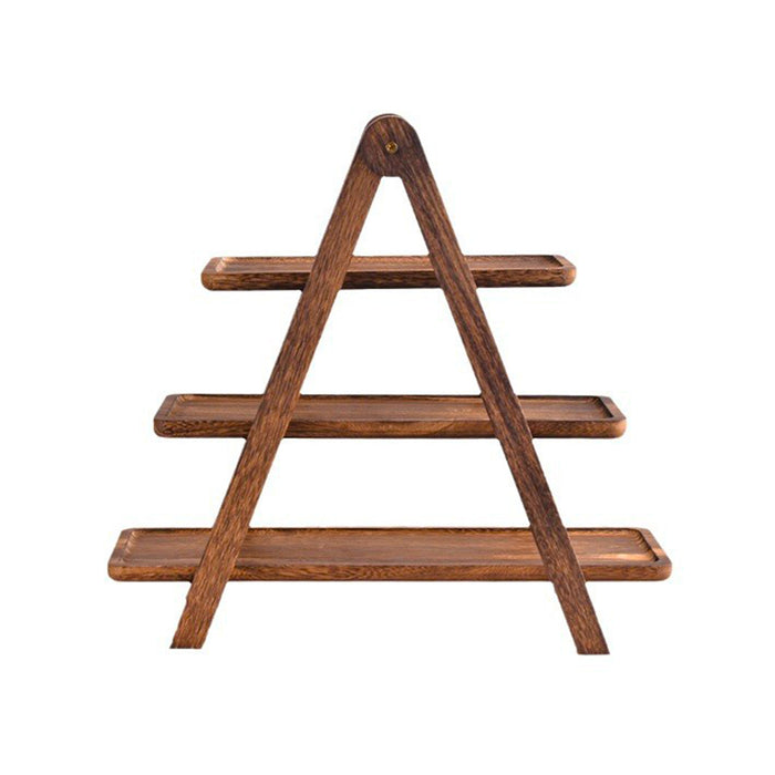 3-Layer Wooden Display Tray  Rack