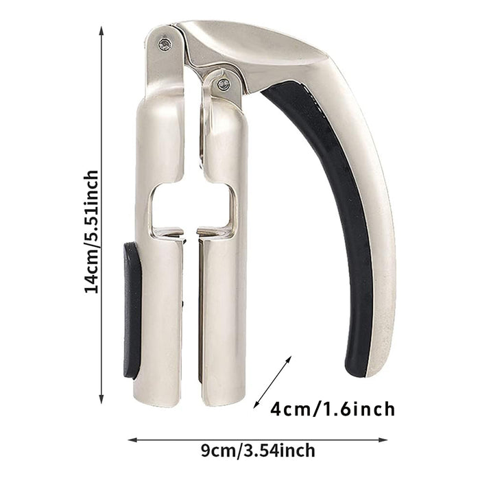 Champagne Corkscrew with Lever Anti Slip Handle Zinc Alloy