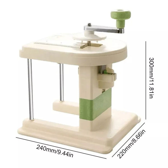 Hand Crank Vegetable Cutter Shredder Adjustable Slicer