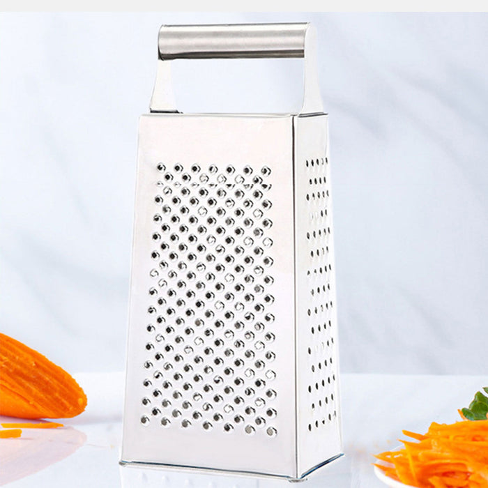 3 Pcs Stainless Steel Vegetable Slicer Grater Set with Ergonomic Handle
