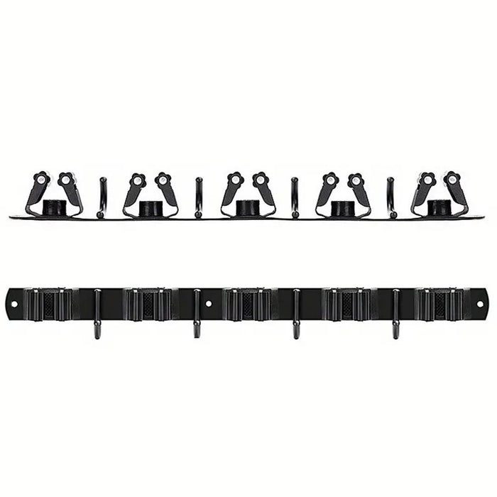 Punch Free Wall Mounted Mop Rack SUS304 Stainless Steel