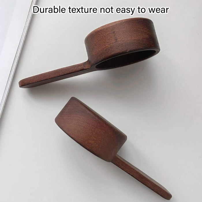 Black Walnut Coffee Measuring Spoon Solid Wood Handle