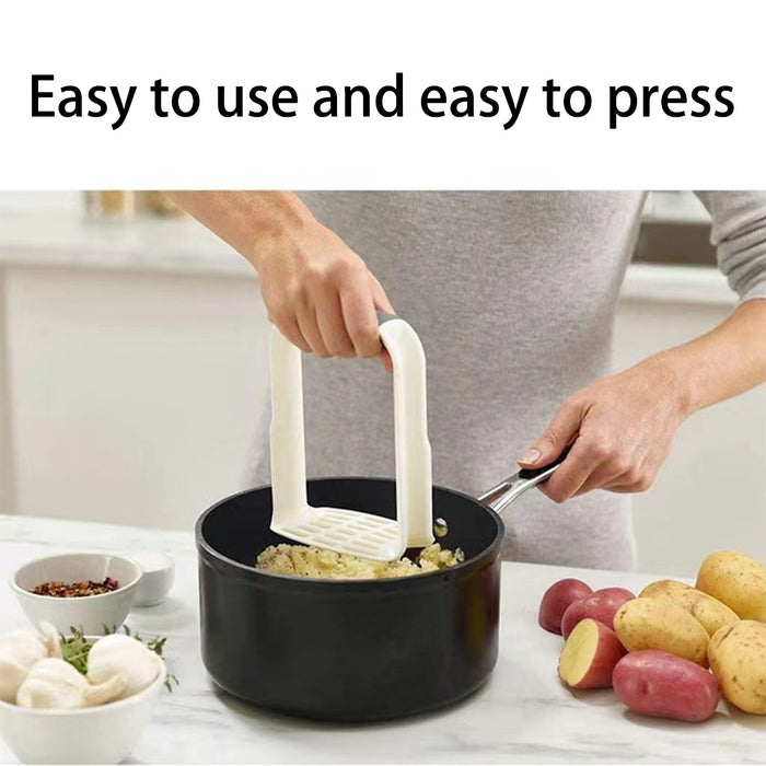 Potato Masher Baby Food Crusher Manual Ergonomic Kitchen Tool