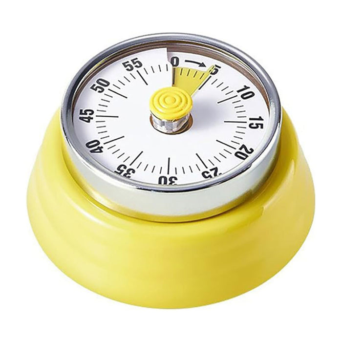 Stainless Steel Magnetic Mechanical Kitchen Countdown Timer