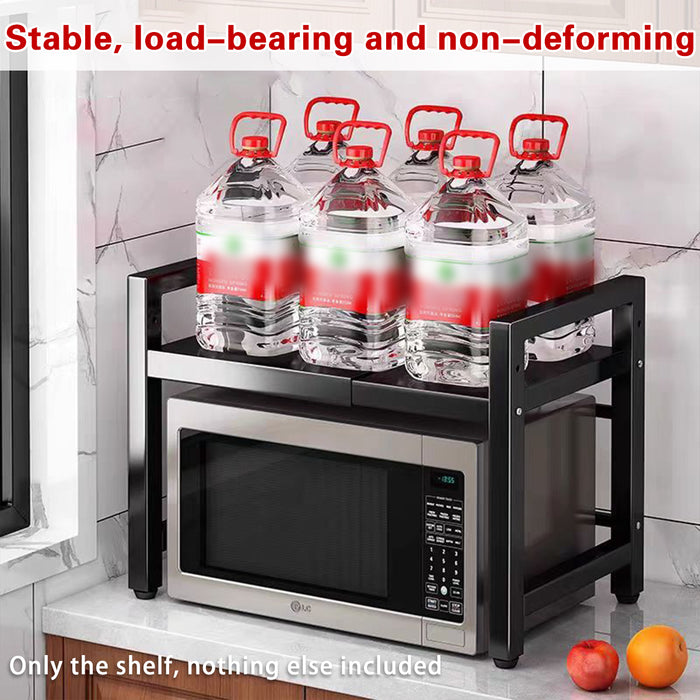 Retractable Double-Layer Oven Rack with Heat Resistant Design