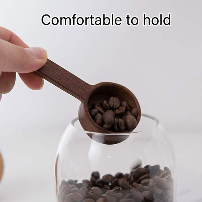 Black Walnut Coffee Measuring Spoon Solid Wood Handle