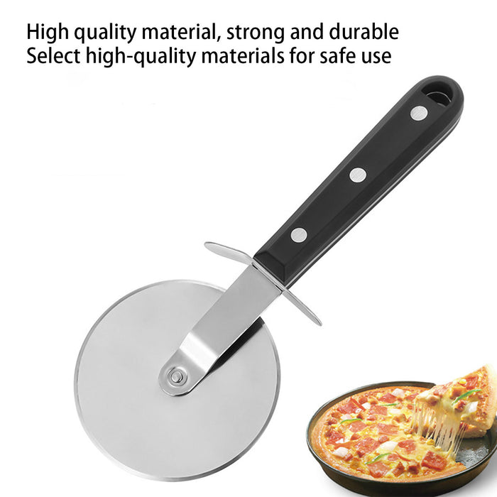 Pizza Wheel Cutter Stainless Steel POM Handle 22.1cm