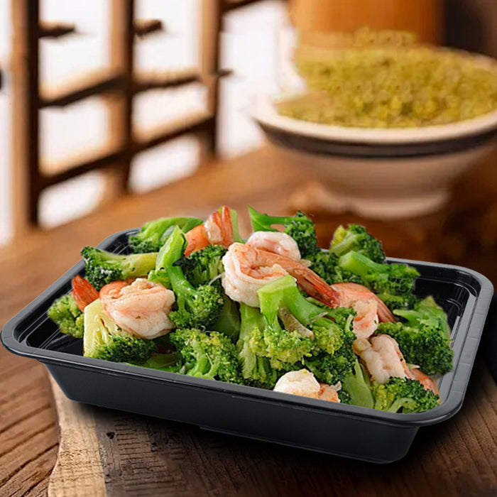 30PCS Food-Grade Takeout Packaging Box 800/950ml for Restaurant Party Meal Prep