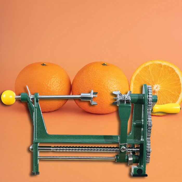 Stainless Steel Orange Peeler Tool 9.84in Green Yellow