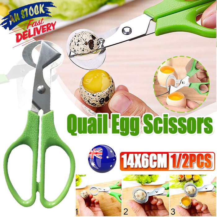 Stainless Steel Pigeon and Quail Egg Scissors Cracker Opener Tool