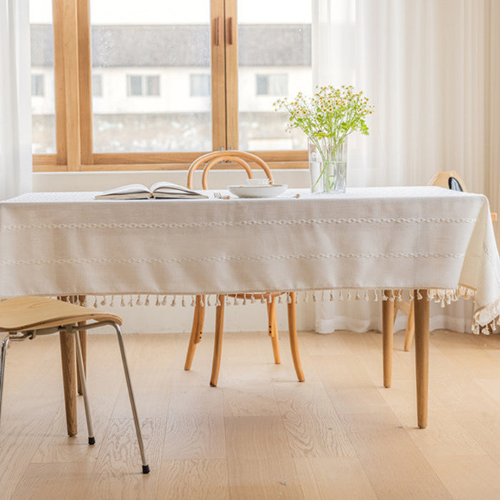 Rectangular Tablecloth, Dining Table Cover, Waterproof